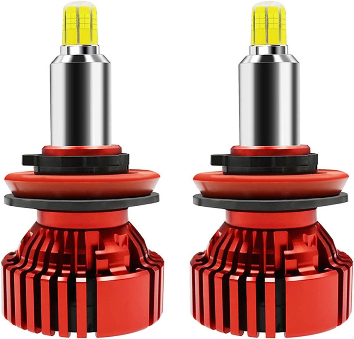 LEDヘッドライト HB4 車検対応 21600LM 6000K 360°全面発光 12V専用 定電流回路搭載 一体型 LEDフォグランプ LEDバルブ 2個セット_画像2