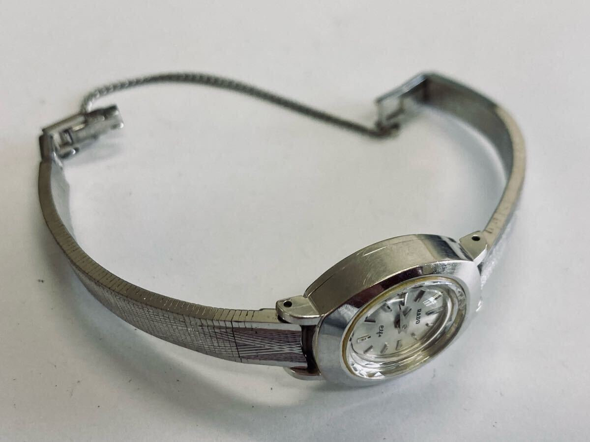 B 稼働品 K14 WG刻印 RADO ラドー レディース腕時計 手巻き B 稼働品 K14 WG刻印 RADO ラドー レディース腕時計 手巻き