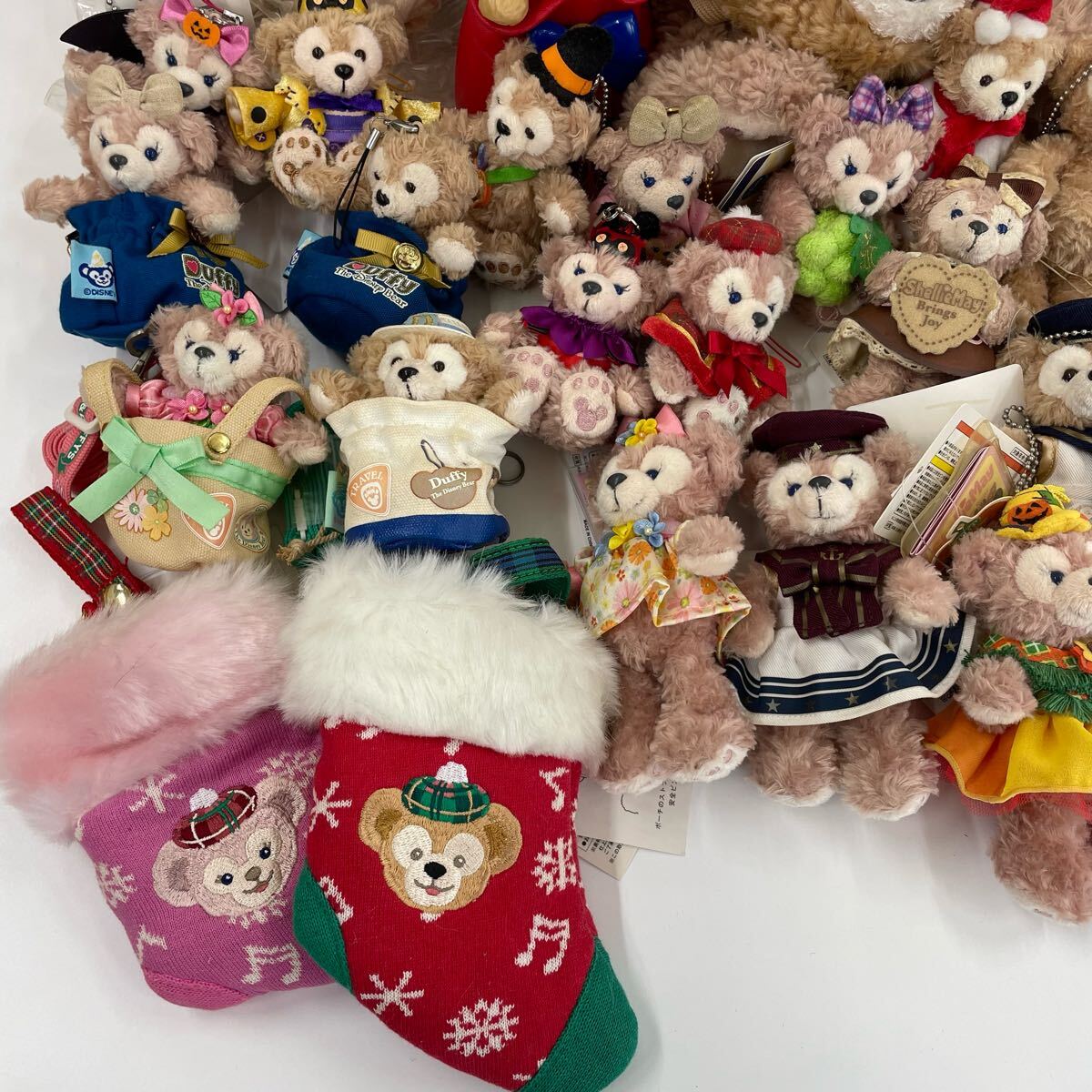 ディズニー Disney ダッフィー シェリーメイ ジェラトーニ ぬいぐるみ 等 まとめ　管理番號SB208