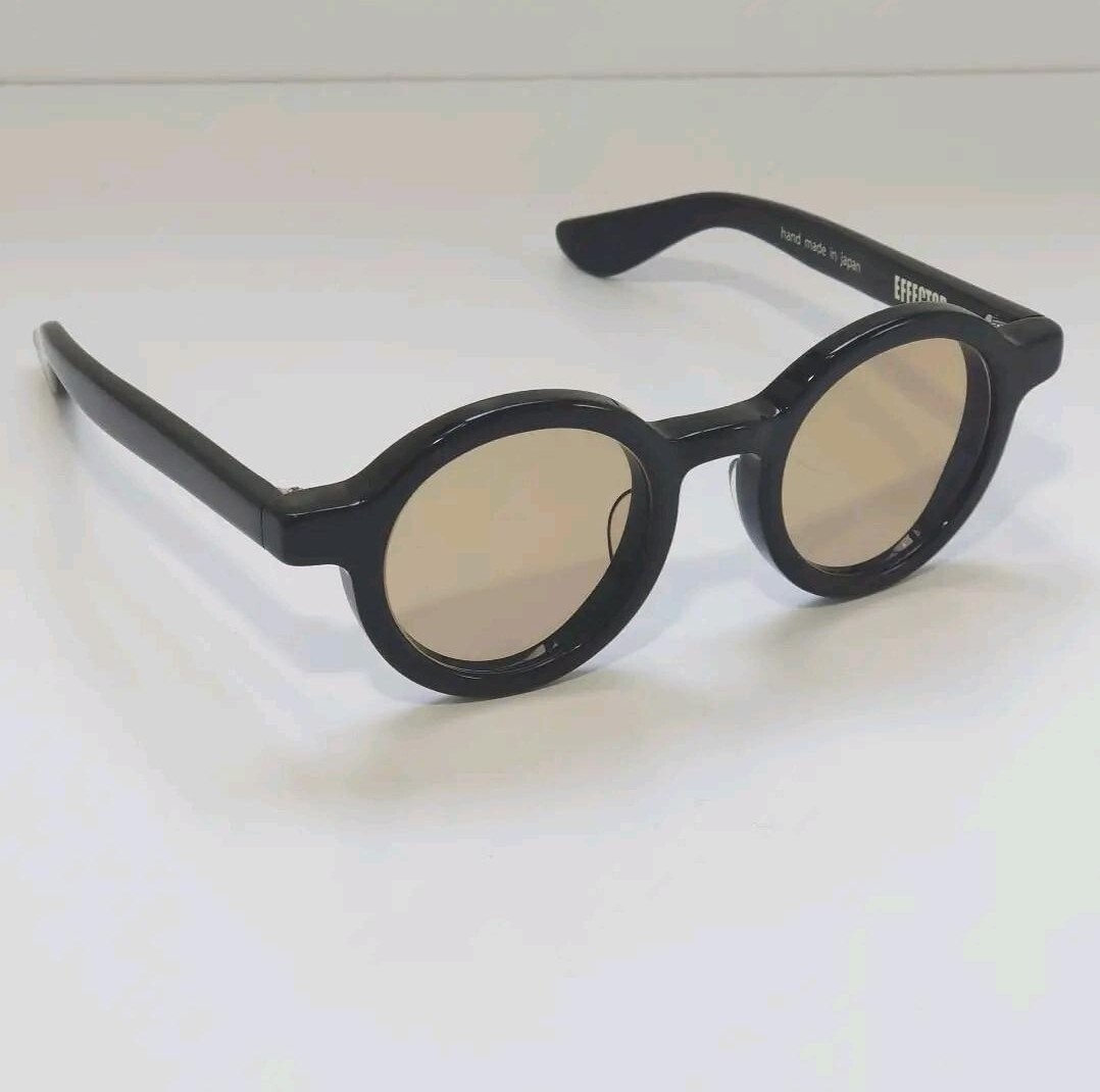 EFFECTOR METAL ZONE 黒 丸メガネ 眼鏡 メガネ エフェクター EFFECTOR METAL ZONE 黒 丸メガネ 眼鏡 メガネ エフェクター