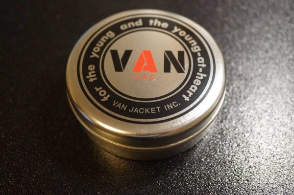 送料無料!! VAN JAC ヴァンヂャケット 永遠の丸VAN ブリキ缶