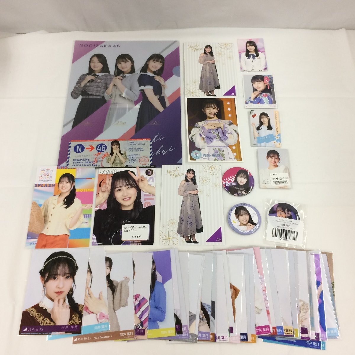 f115□ 【現状品】 1円~ 乃木坂46 向井葉月 グッズ まとめ売り f115□ 【現状品】 1円~ 乃木坂46 向井葉月 グッズ まとめ売り