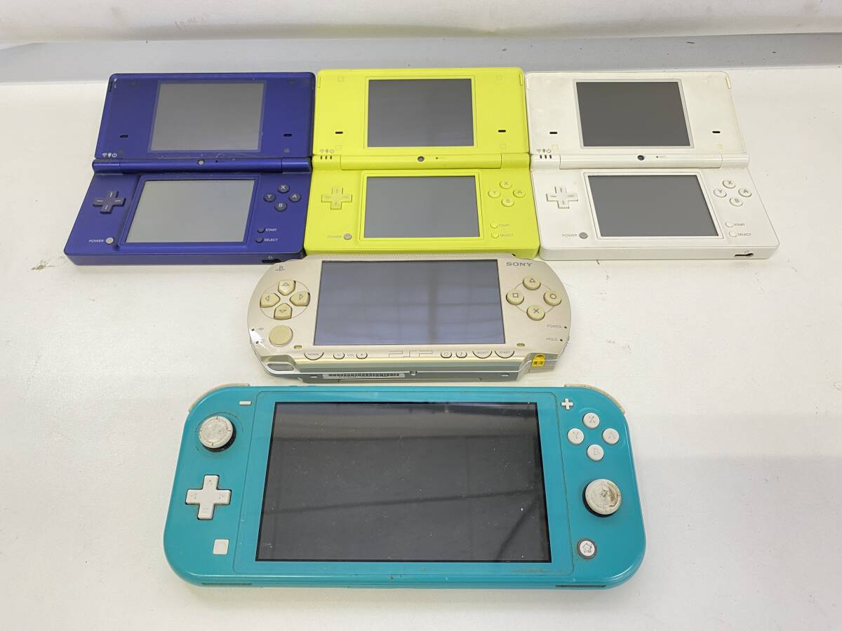 DS i/Switch Lite/PSP 本体 計5台 まとめ売り 動作未確認 DS i/Switch Lite/PSP 本体 計5台 まとめ売り 動作未確認