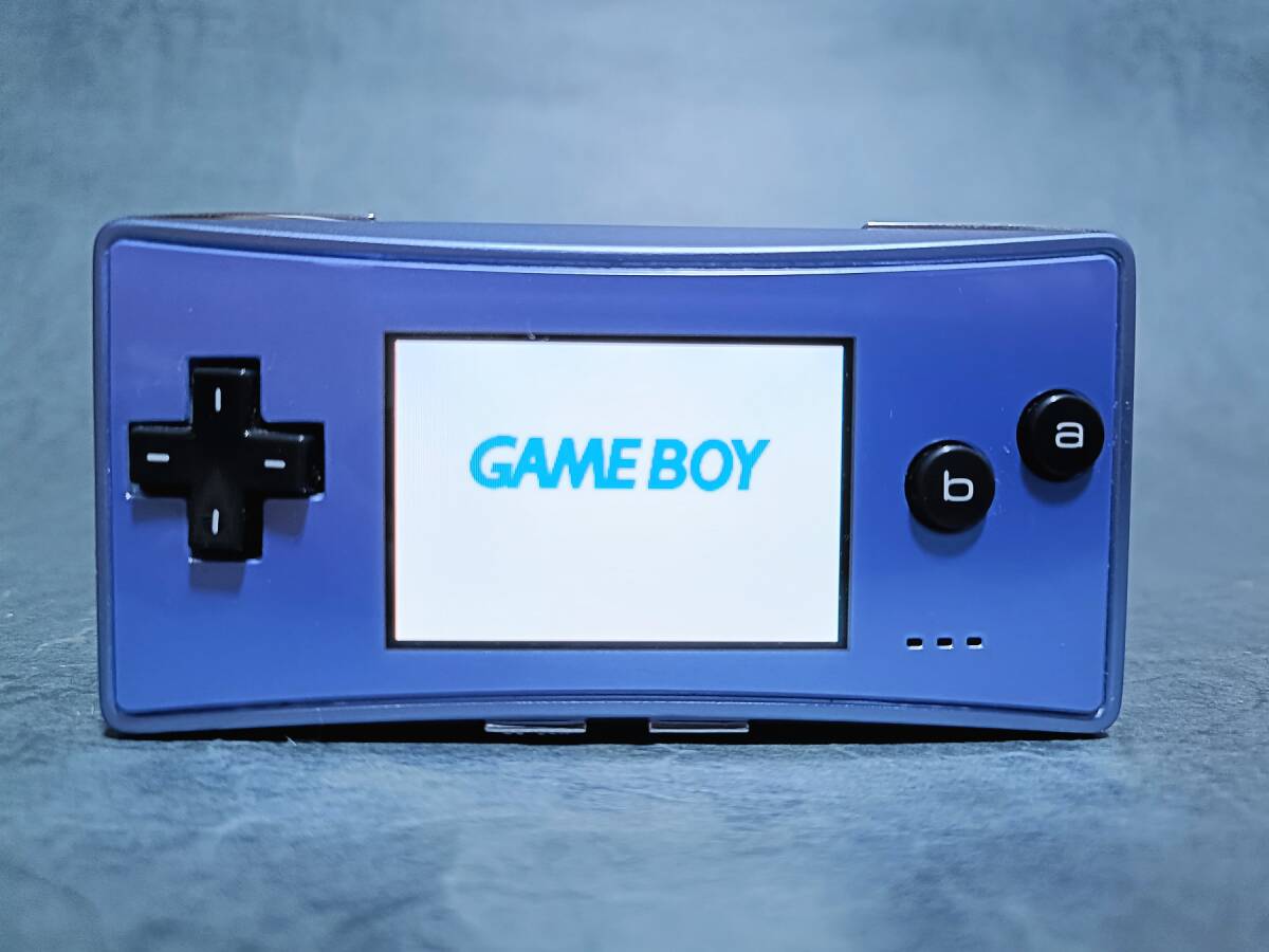 起動確認済み】中古 ゲームボーイミクロ ブルー 本体 /GAME BOY 起動確認済み】中古 ゲームボーイミクロ ブルー 本体 /GAME BOY