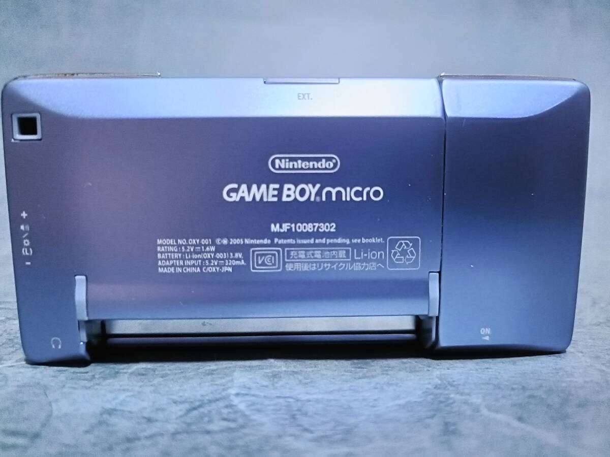 起動確認済み】中古 ゲームボーイミクロ ブルー 本体 /GAME BOY 起動確認済み】中古 ゲームボーイミクロ ブルー 本体 /GAME BOY