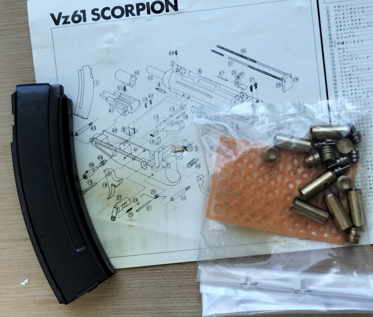 ハドソン Vz61スコーピオン 金属製 モデルガンSMG刻印 美品 未 ハドソン Vz61スコーピオン 金属製 モデルガンSMG刻印 美品 未