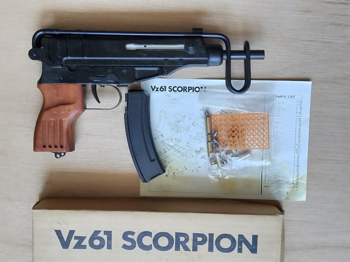 ハドソン Vz61スコーピオン 金属製 モデルガンSMG刻印 美品 未 ハドソン Vz61スコーピオン 金属製 モデルガンSMG刻印 美品 未