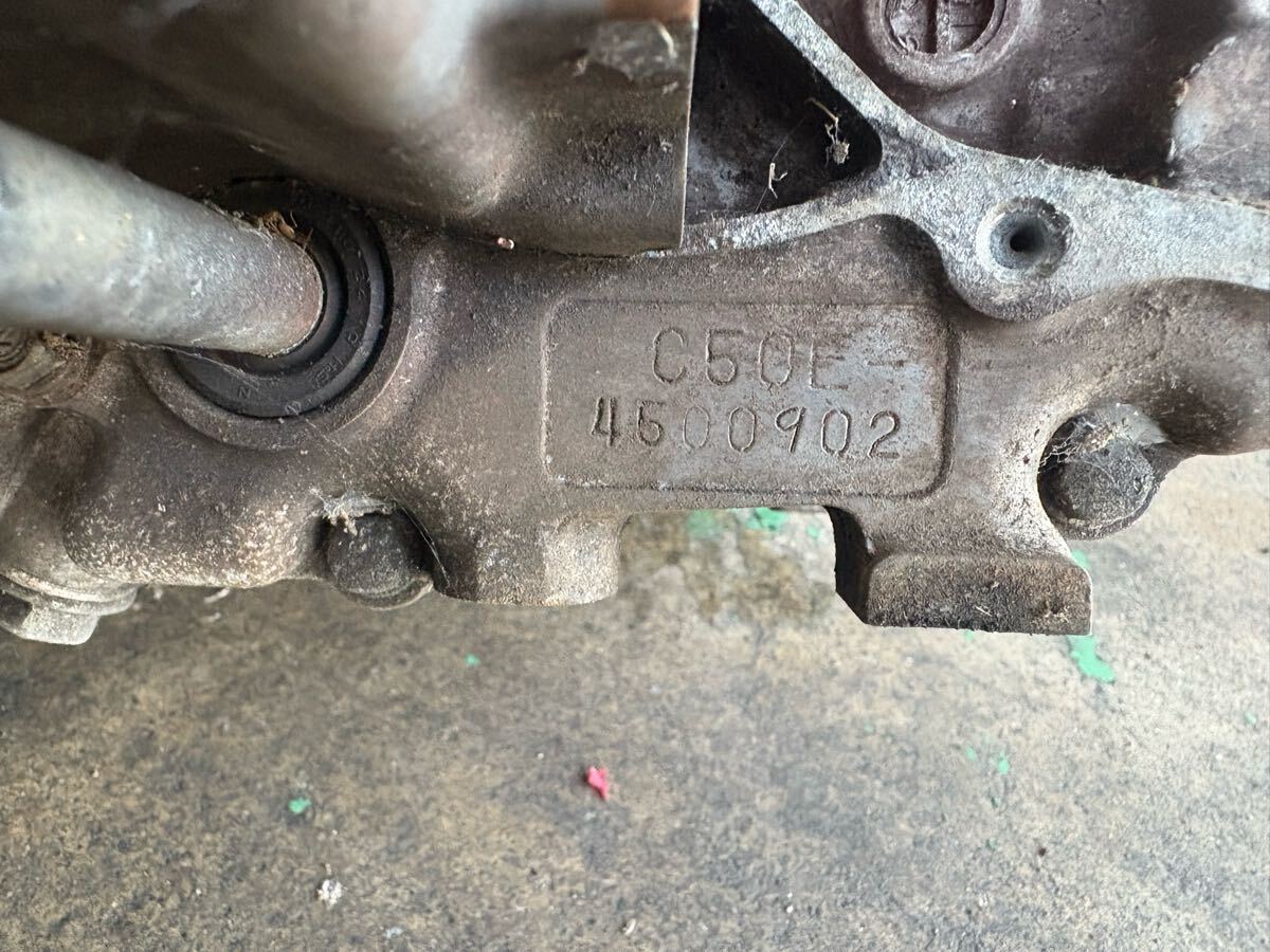 スーパーカブ リトルカブ C50 C50E 純正エンジン セル付き スーパーカブ リトルカブ C50 C50E 純正エンジン セル付き