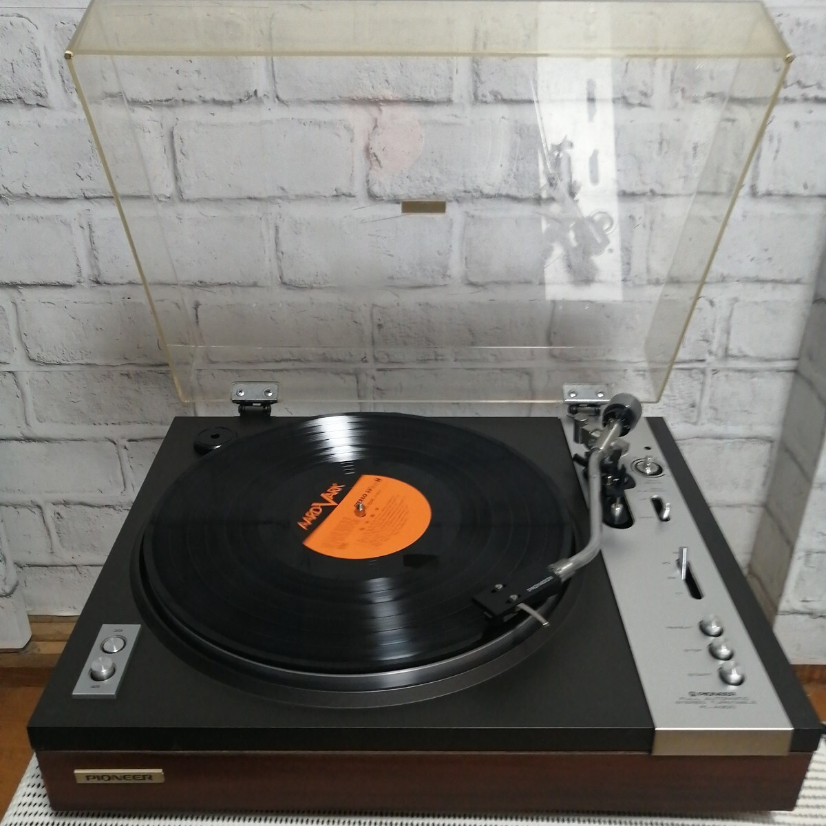 パイオニア PL-A300ベルトドライブレコードプレーヤー針付き動作 パイオニア PL-A300ベルトドライブレコードプレーヤー針付き動作