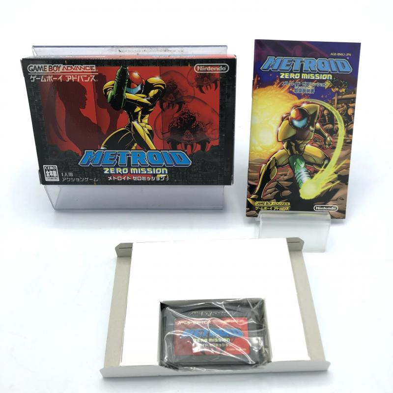 GBA ゲームボーイアドバンス メトロイド ゼロミッション 外箱・取説付 動作確認済 Nintendo その他