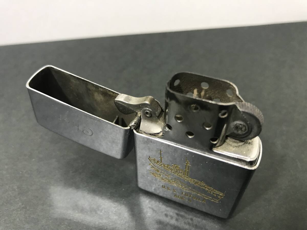 1円【Zippo】1967年製 ベトナムジッポー【U.S.S. TUTUILA ARG-4 1円【Zippo】1967年製 ベトナムジッポー【U.S.S. TUTUILA ARG-4