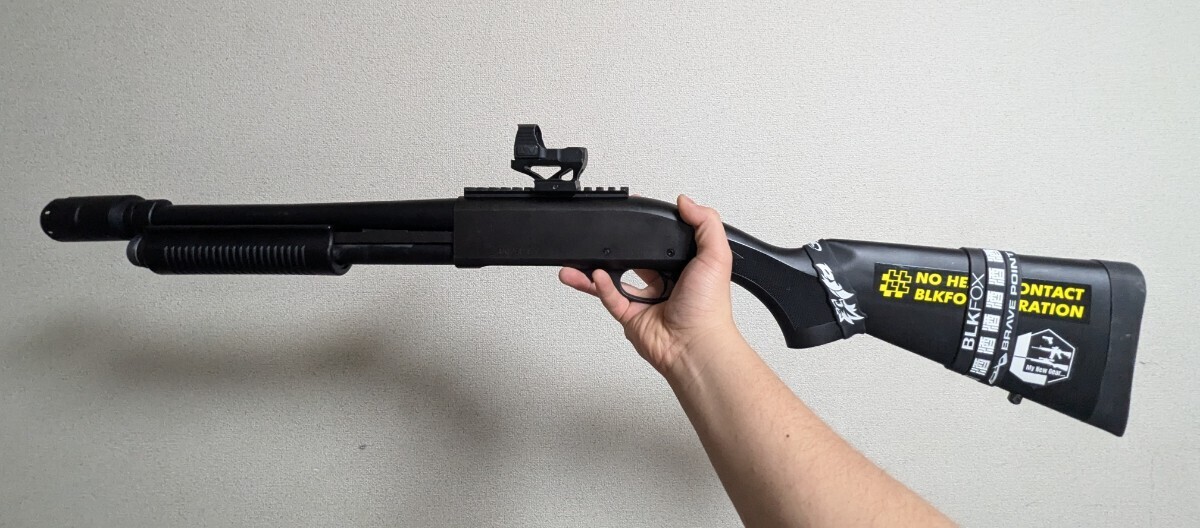 東京マルイm870タクティカル　ショートカスタム custom】 ガスショットガン M870 タクティカル ショーティー