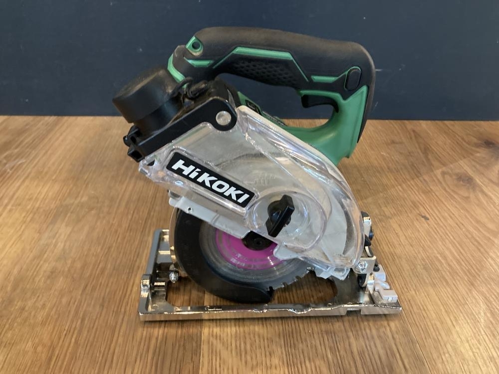 023◆おすすめ品◆HiKOKI ハイコーキ 14.4V125mmコードレス集じん丸のこ C14DYBL 本體のみ