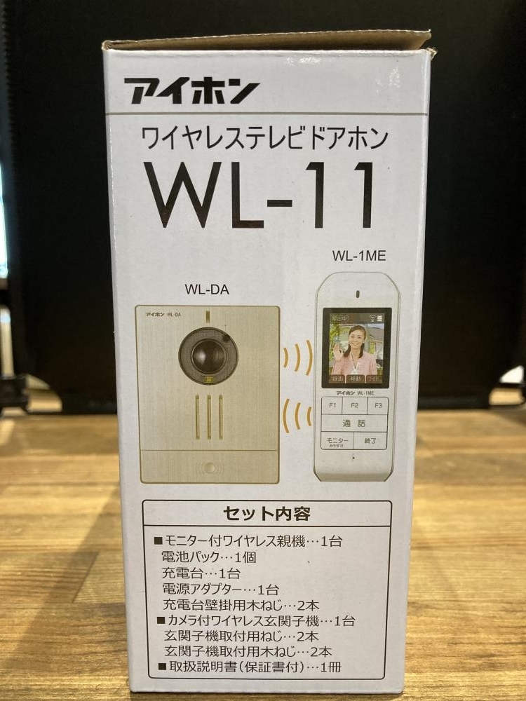 024▼未使用品▼アイホン ワイヤレステレビドアホン WL-11
