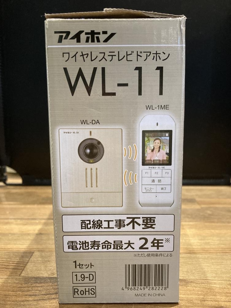 024▼未使用品▼アイホン ワイヤレステレビドアホン WL-11