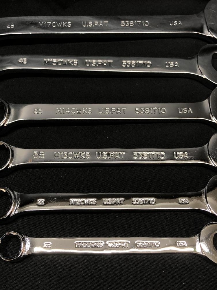 014○おすすめ品○MAC TOOLS コンビネーションレンチ　6本セット M10CWKS.12.13.14.15.17