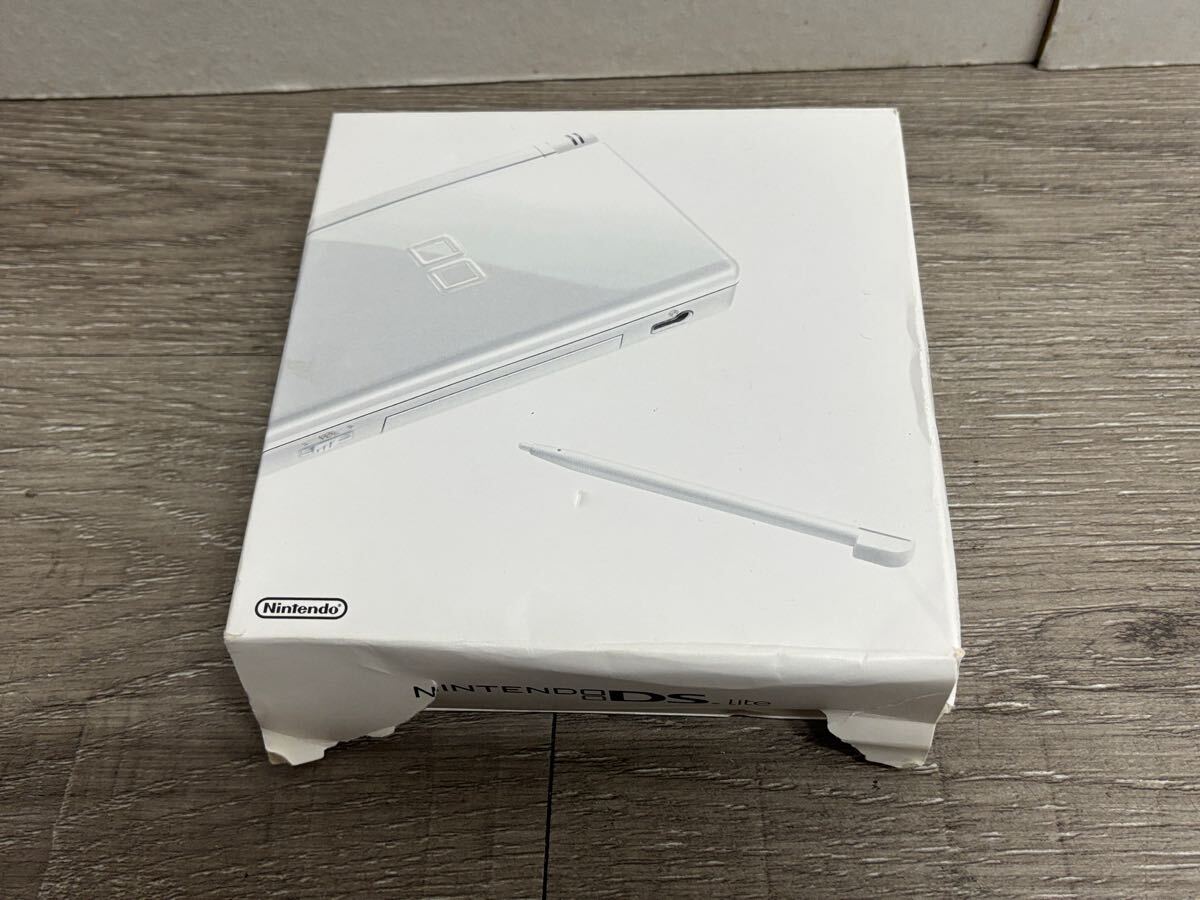 ☆ DSLite ☆ ニンテンドーDS Lite クリスタルホワイト 動作品
