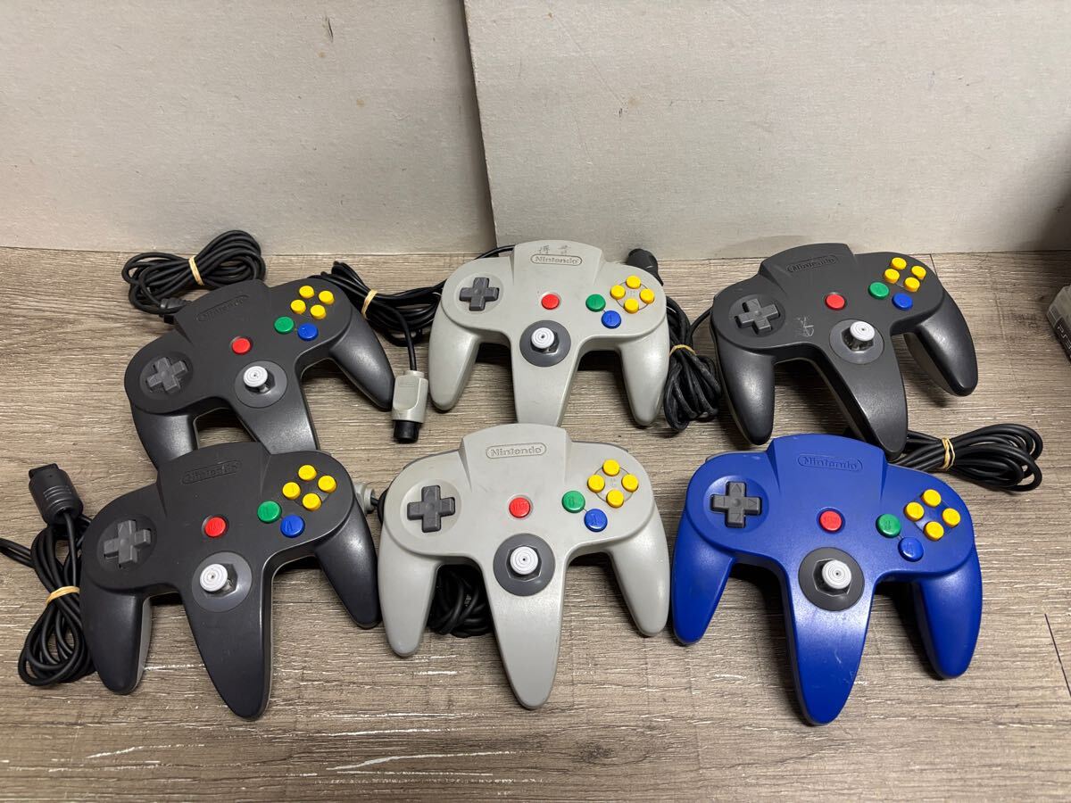 ☆ N64 ☆ ニンテンドウ64 コントローラー 6個 まとめ売り 未 ☆ N64 ☆ ニンテンドウ64 コントローラー 6個 まとめ売り 未