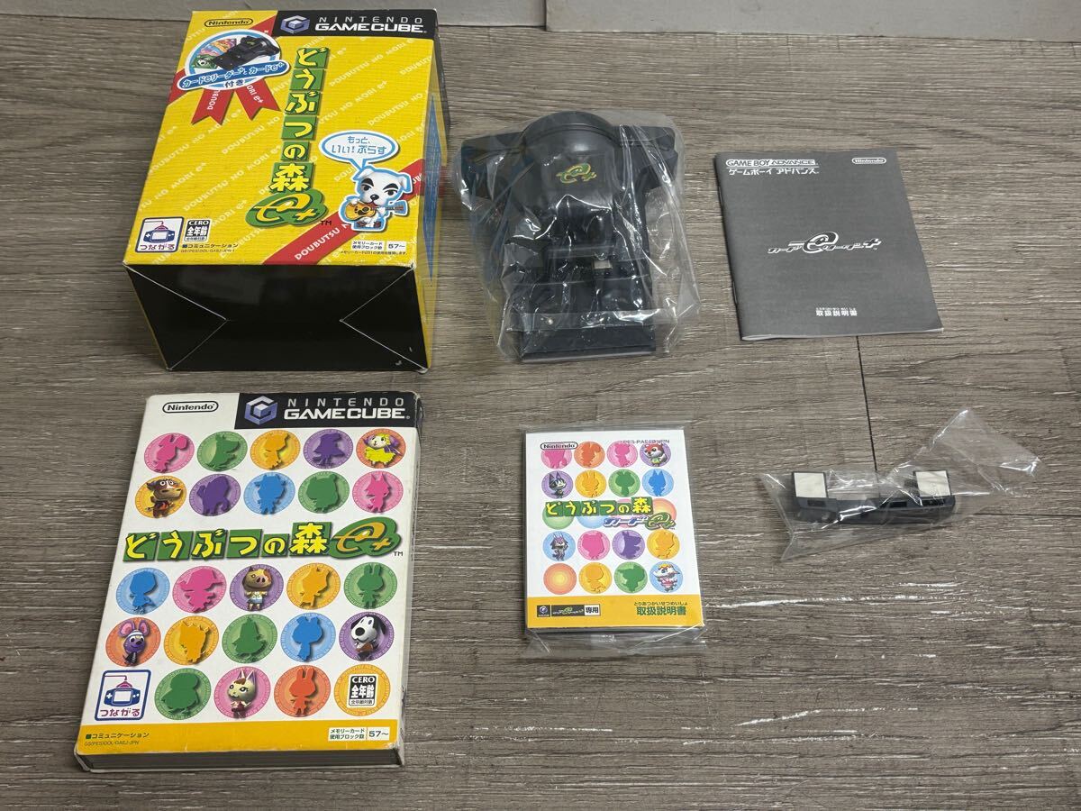 ☆ GC ☆ どうぶつの森 e+ カードリーダー 付属 ゲームキューブ ☆ GC ☆ どうぶつの森 e+ カードリーダー 付属 ゲームキューブ