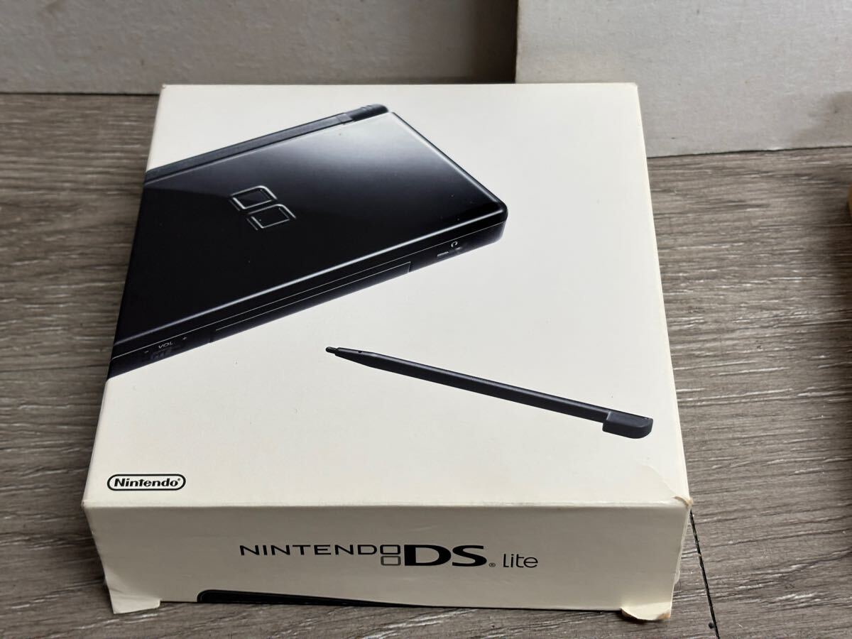 ☆ DSLite ☆ ニンテンドーDS Lite ジェットブラック 動作品 ☆ DSLite ☆ ニンテンドーDS Lite ジェットブラック 動作品