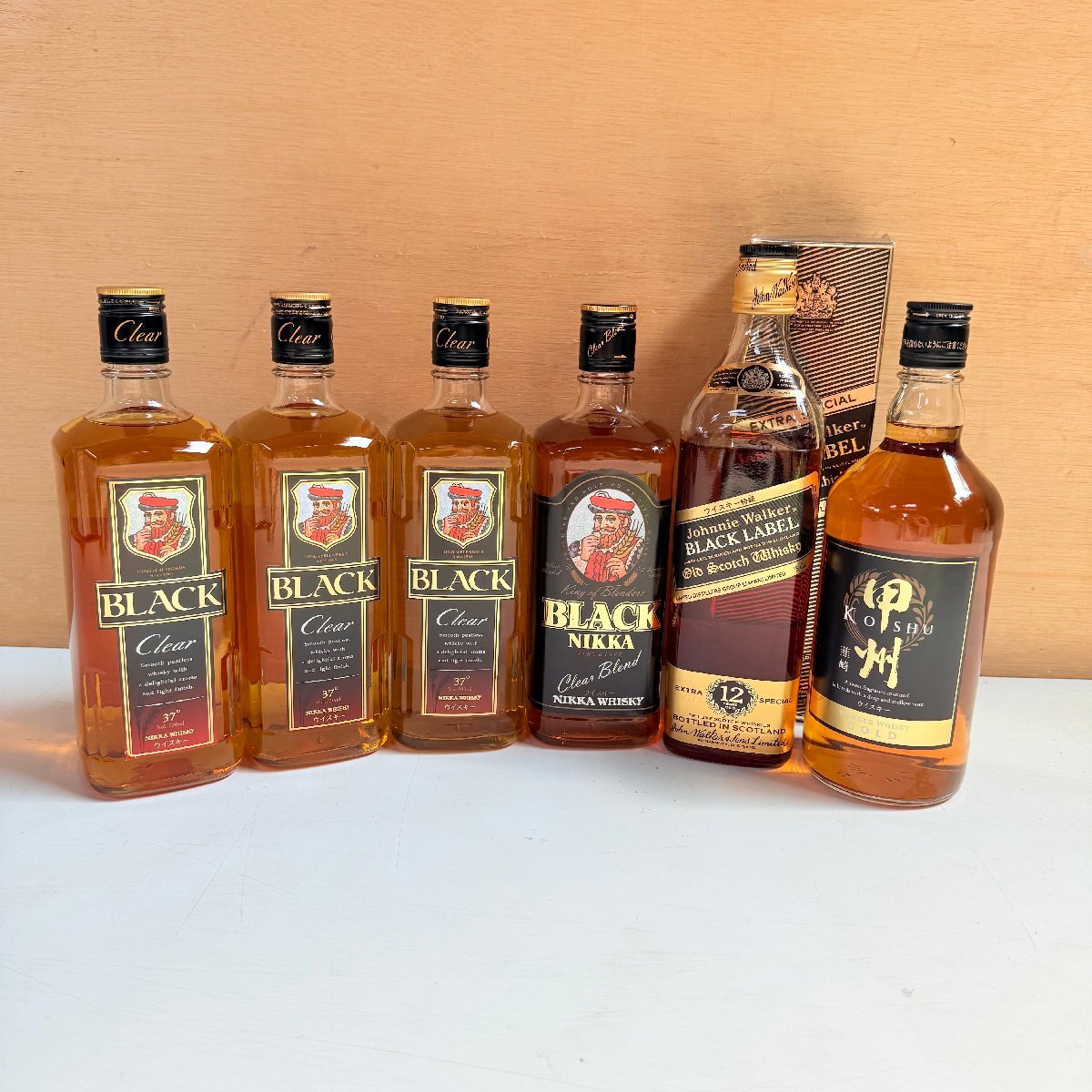 1円~ 未開栓 6本 ブラックニッカ クリアブレンド Johnnie Walker 1円~ 未開栓 6本 ブラックニッカ クリアブレンド Johnnie Walker