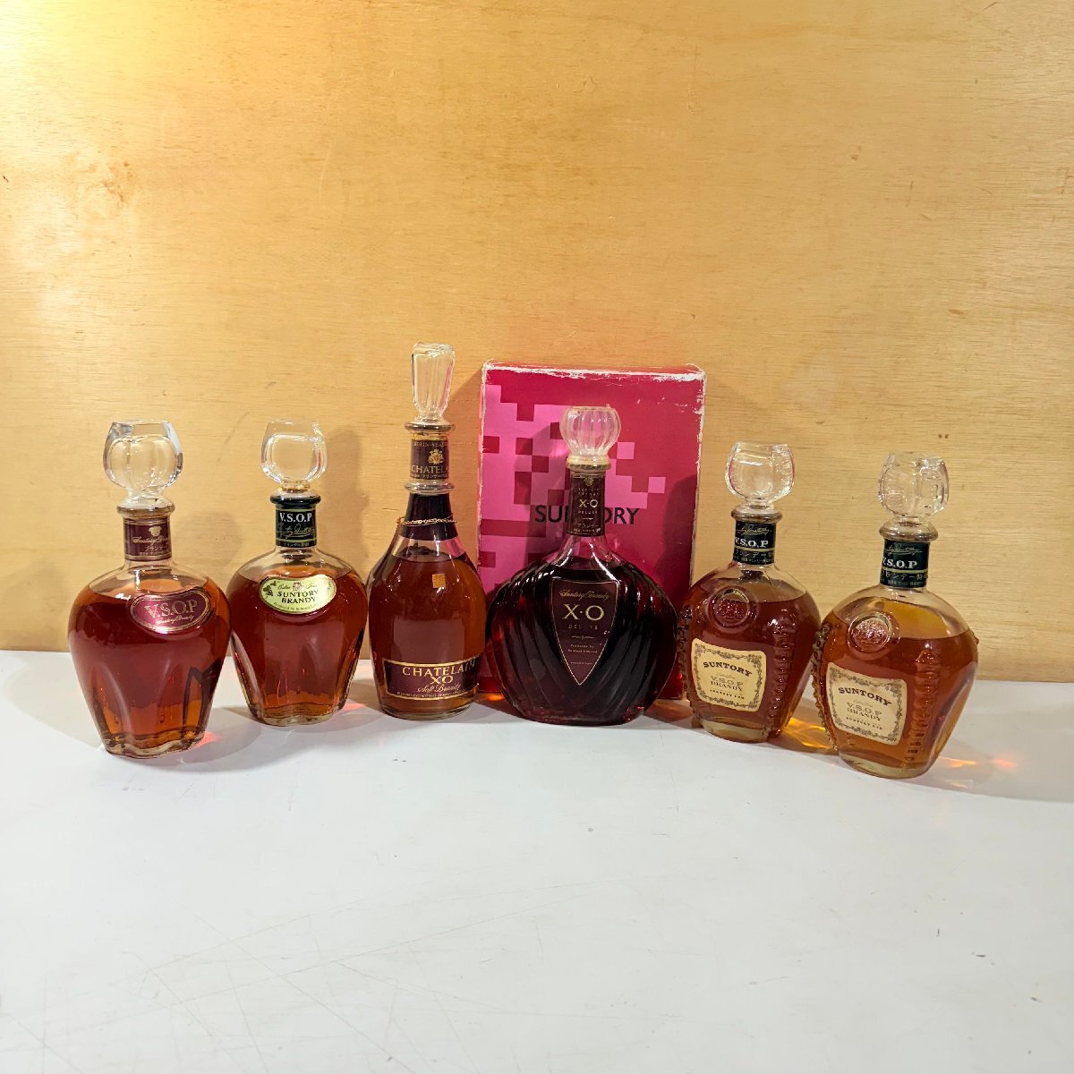 1円~ 未開栓 6本 サントリーブランデー XOデラックス VSOP 1円~ 未開栓 6本 サントリーブランデー XOデラックス VSOP