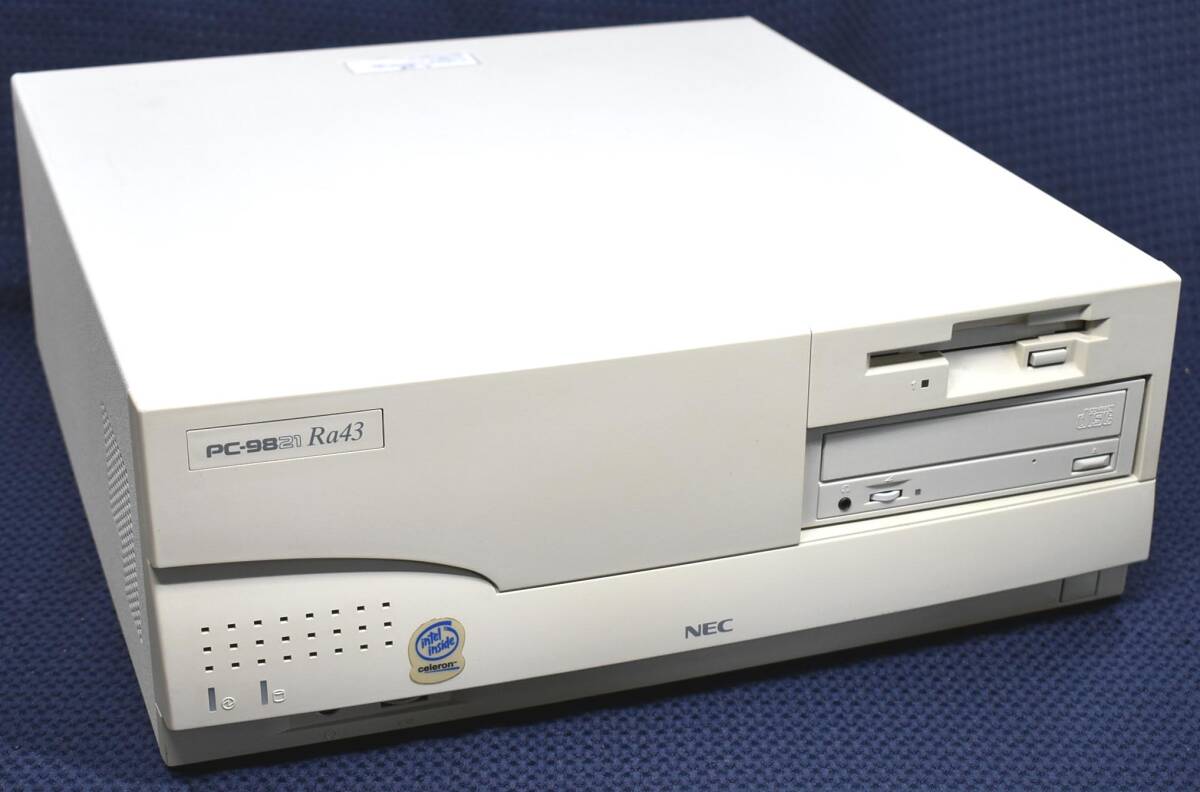 動作確認済 NEC PC-9821Ra43/DZ FDドライブ動作OK メモリー 32MB 動作確認済 NEC PC-9821Ra43/DZ FDドライブ動作OK メモリー 32MB
