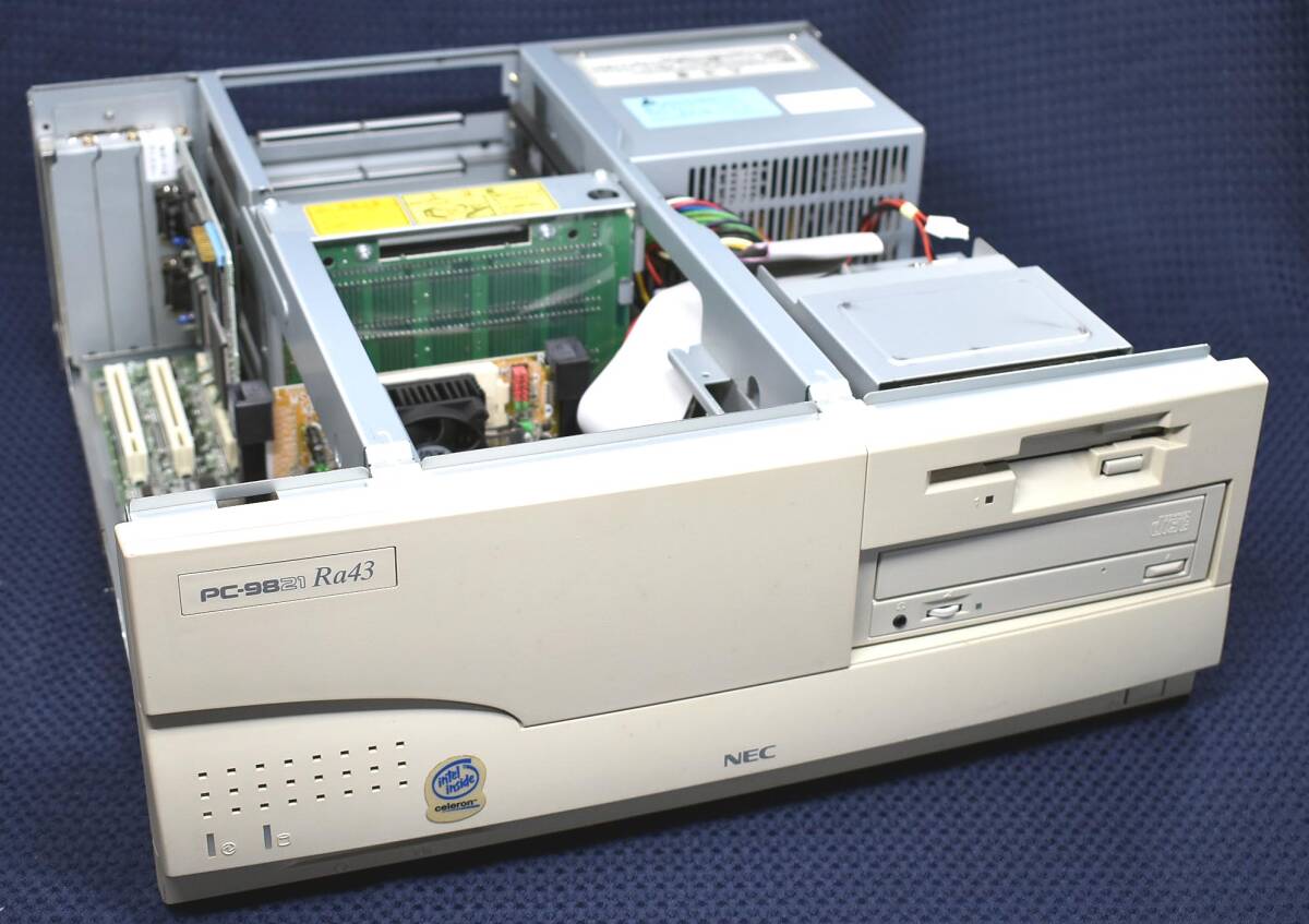 動作確認済 NEC PC-9821Ra43/DZ FDドライブ動作OK メモリー 32MB 動作確認済 NEC PC-9821Ra43/DZ FDドライブ動作OK メモリー 32MB