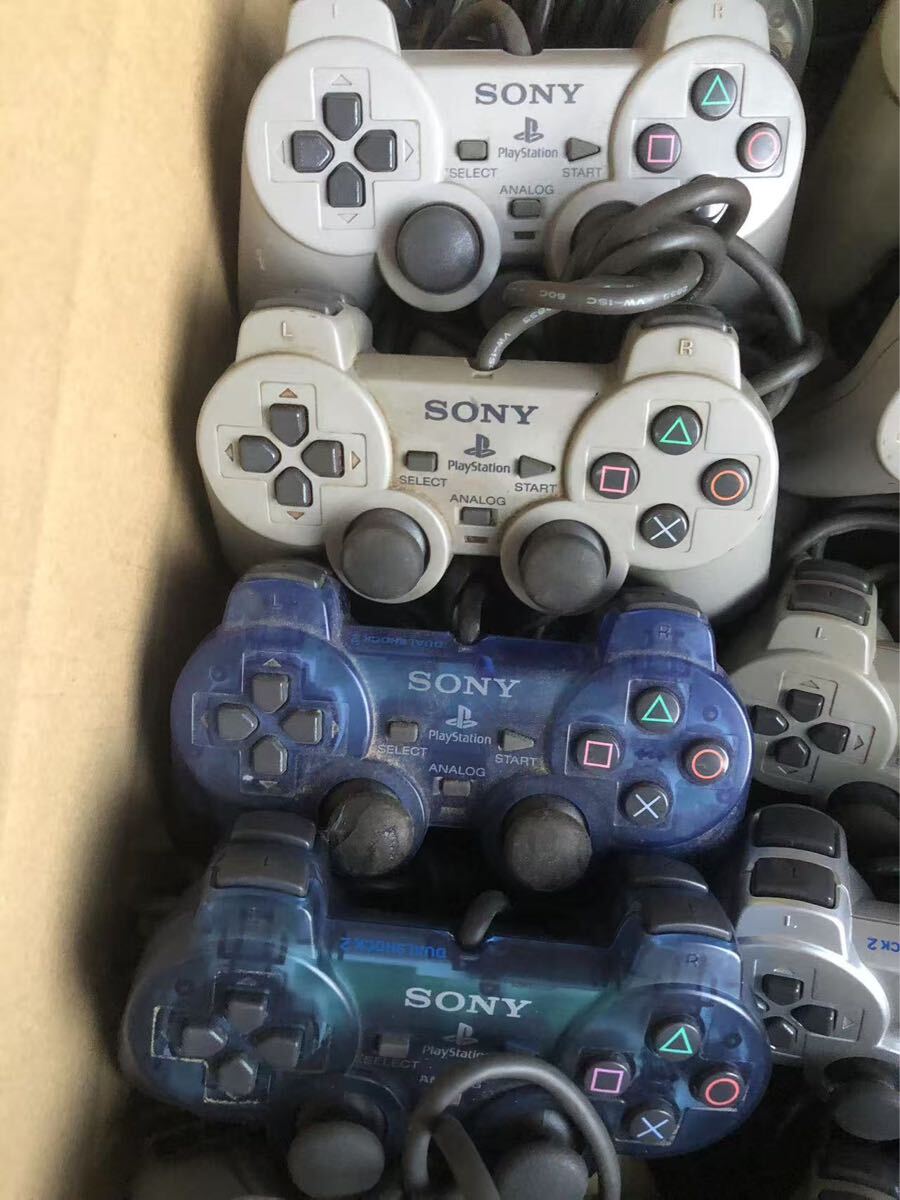4 SONY ソニー PS2コントローラー まとめて100点セット 純正品 4 SONY ソニー PS2コントローラー まとめて100点セット 純正品