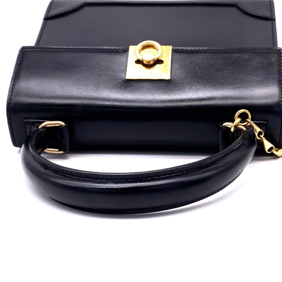 1円 良品 CELINE セリーヌ ガンチーニ 2way ボックス カーフ 1円 良品 CELINE セリーヌ ガンチーニ 2way ボックス カーフ