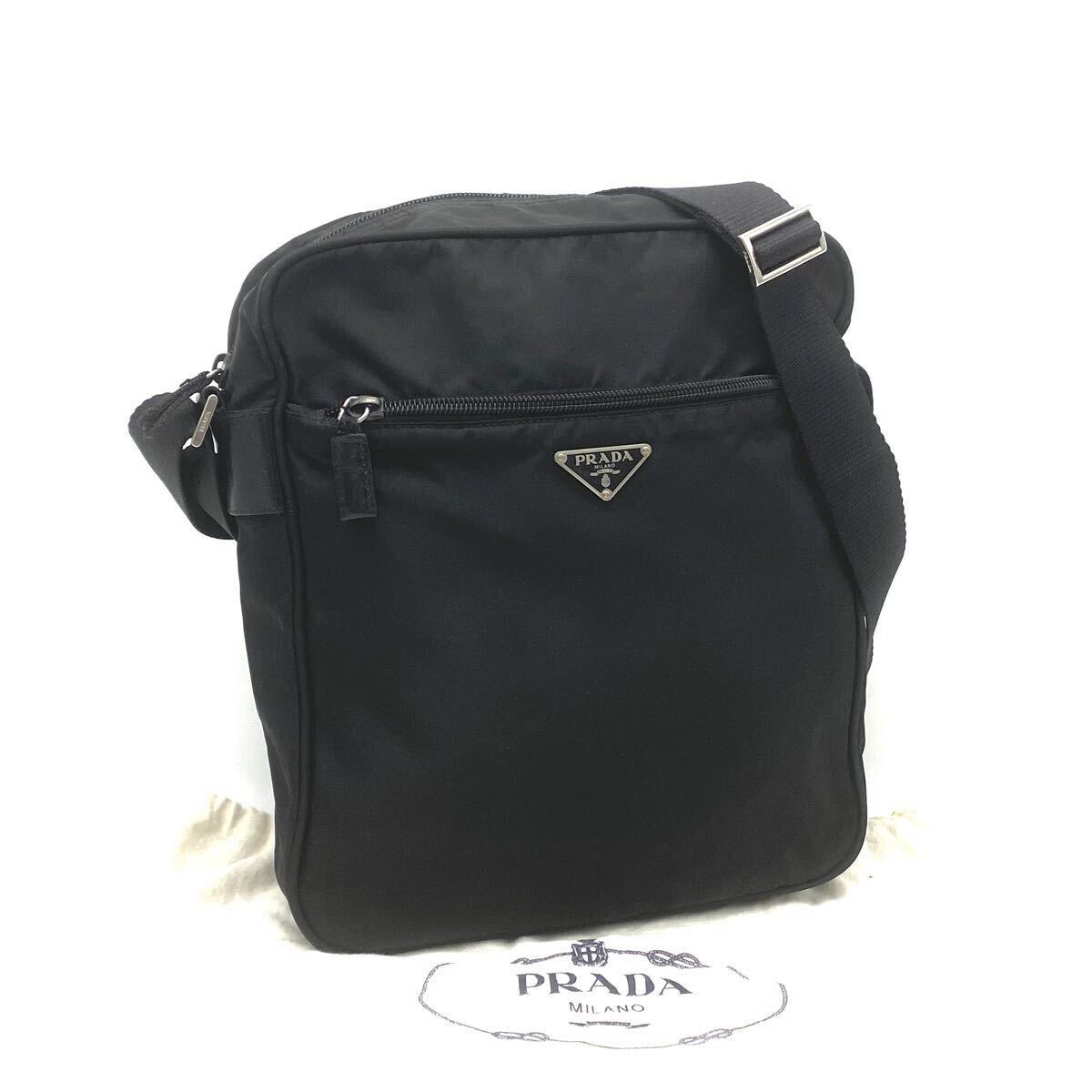 1円 良品 PRADA プラダ 三角ロゴ プレート ナイロン レザー 1円 良品 PRADA プラダ 三角ロゴ プレート ナイロン レザー