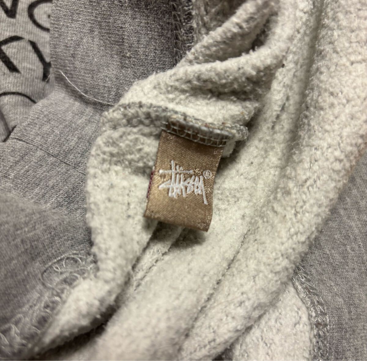 オススメ stussy 裏起毛スウェットトレーナー グレー サイズS オススメ stussy 裏起毛スウェットトレーナー グレー サイズS