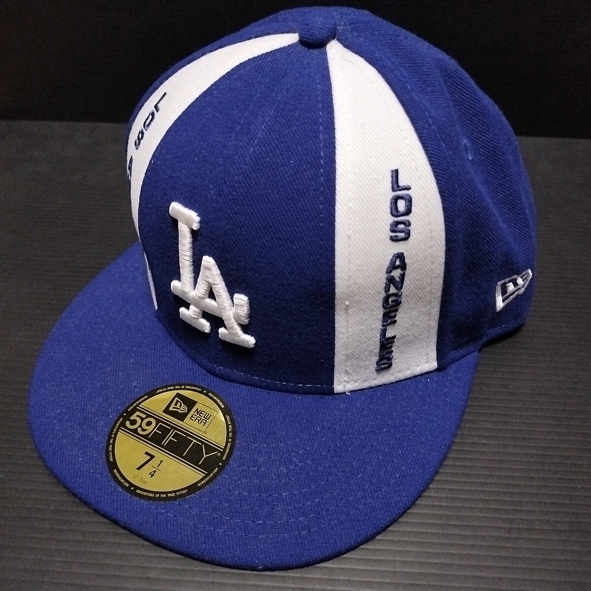 NEW ERA「LA キャップ」表記サイズ 57 7cm 帽子 ロサンゼルス NEW ERA「LA キャップ」表記サイズ 57 7cm 帽子 ロサンゼルス