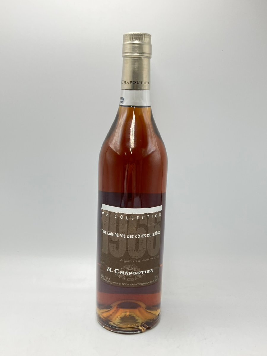 【同梱不可】 COTES DU RHONE フィ―ヌ オードヴィ デ コートデュローヌ 1966 700ml 42% ※ラベル難 未開栓 古酒 V017266