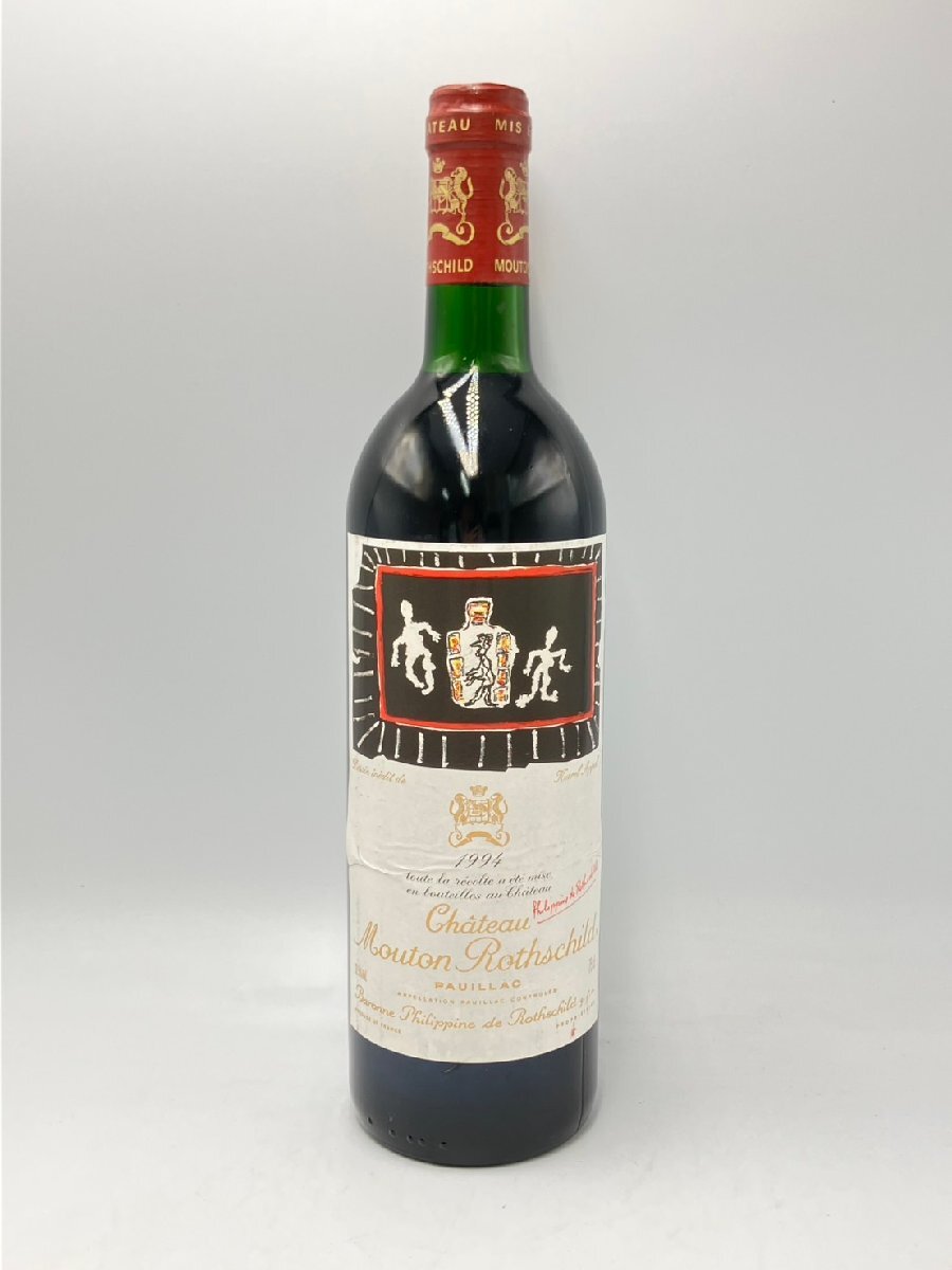 【同梱不可】CHATEAU MOUTON ROTHSCHILD シャトームートン ロートシルト 1994 750ml 12.5% 未開栓 古酒 V017030