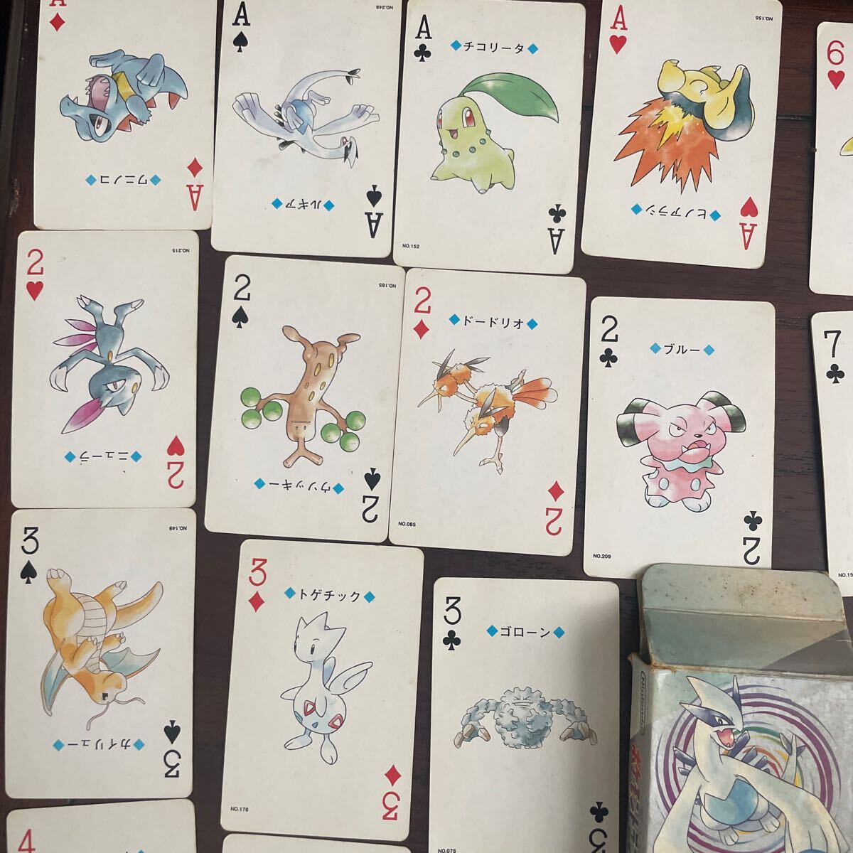 ポケモン 金銀 銀 トランプ 抜けあり レア カード 不足 レトロ ポケモン 金銀 銀 トランプ 抜けあり レア カード 不足 レトロ