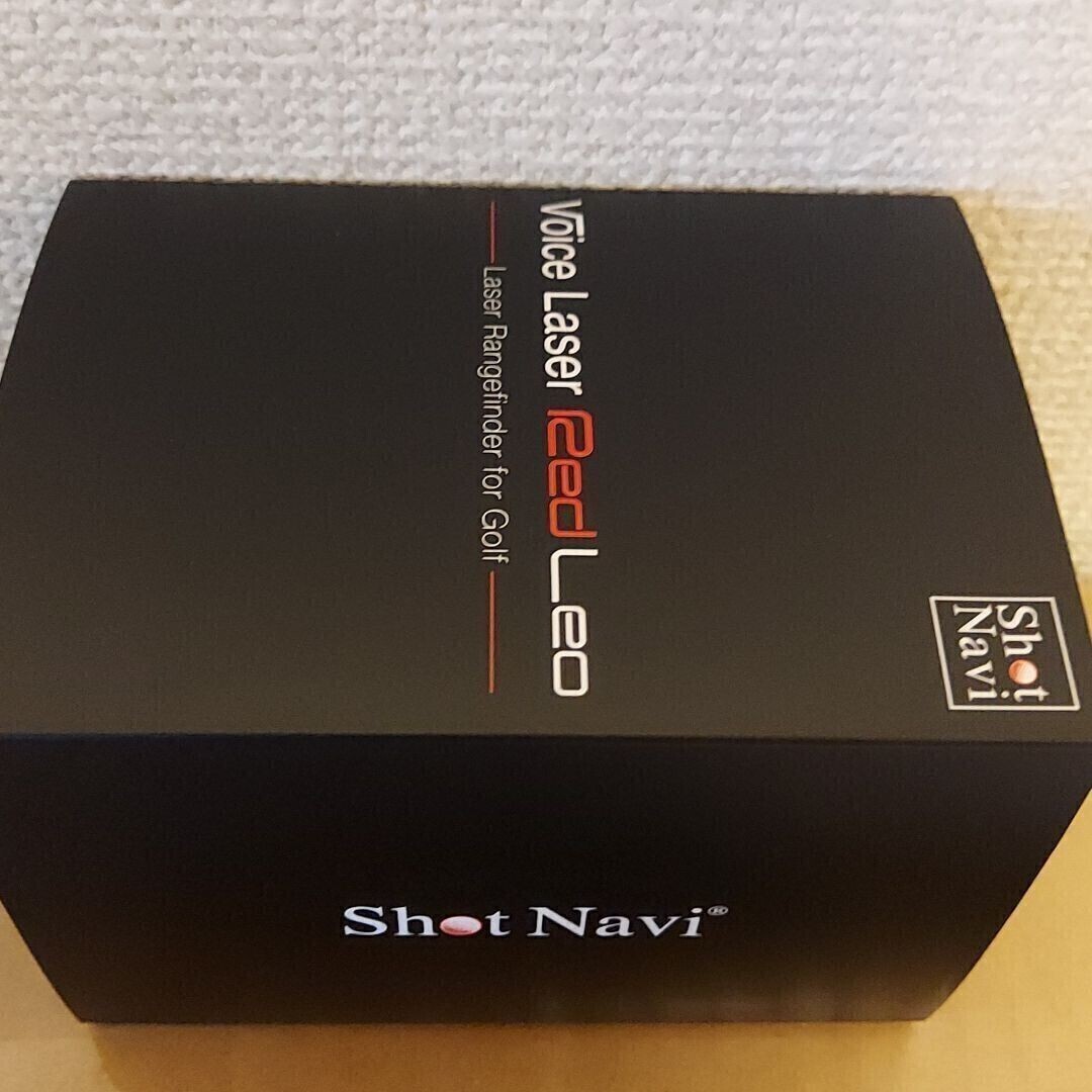 ショットナビ ゴルフ距離測定器 Voice Laser Red Leo レーザー ショットナビ ゴルフ距離測定器 Voice Laser Red Leo レーザー