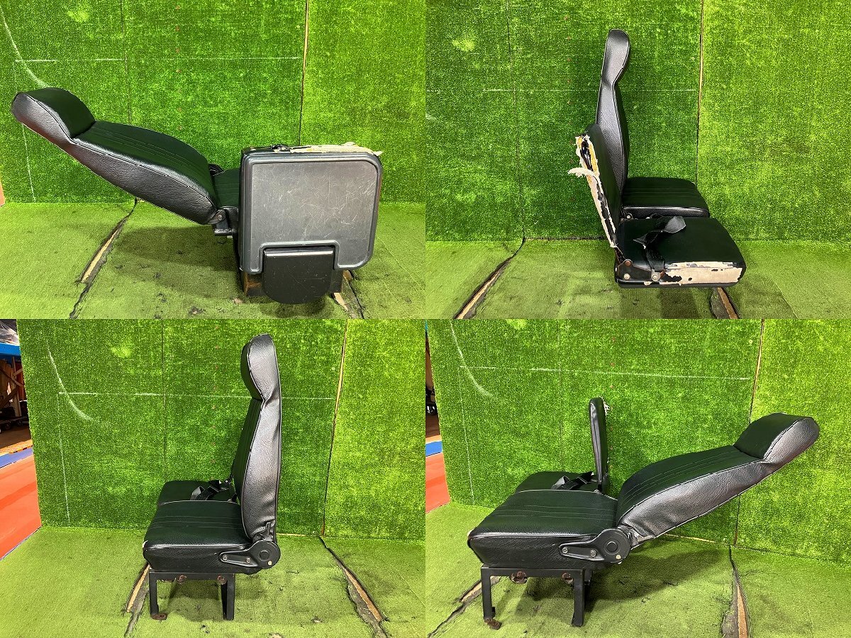 [Y управление 77892 H24 Bongo SKP2V посещать уход купальный для машина снимать ] супер редкий * чёрная кожа 2 ряда левый сиденье пассажирский сиденье есть фиксация plate приложен *( рыбалка лодка для рыбалки судно )