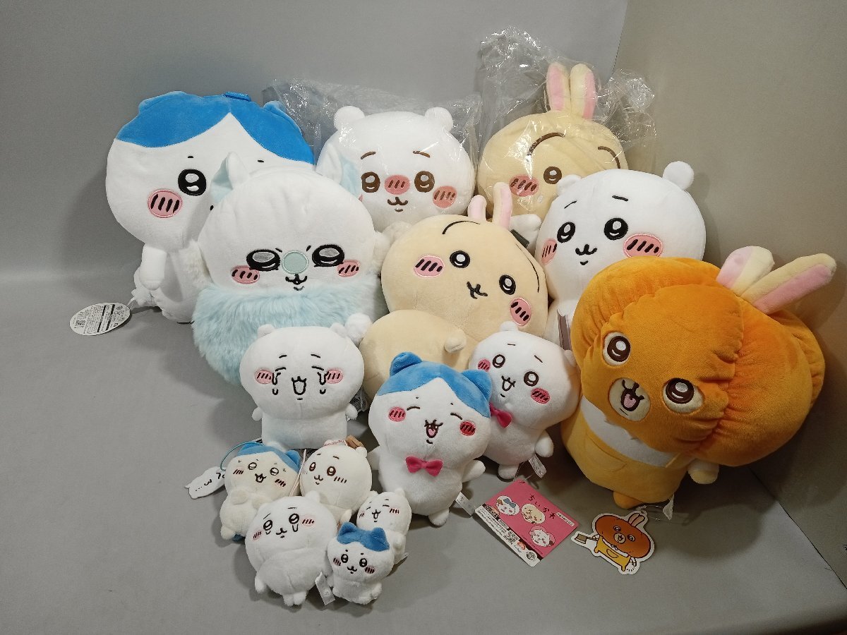 ちいかわ ぬいぐるみ 16点 まとめ売り うさぎ/ハチワレ/モモンガ ちいかわ ぬいぐるみ 16点 まとめ売り うさぎ/ハチワレ/モモンガ