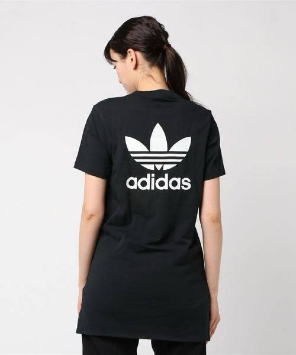 アディダス オリジナルス ロング Tシャツ 黒 ブラック アディダス オリジナルス ロング Tシャツ 黒 ブラック