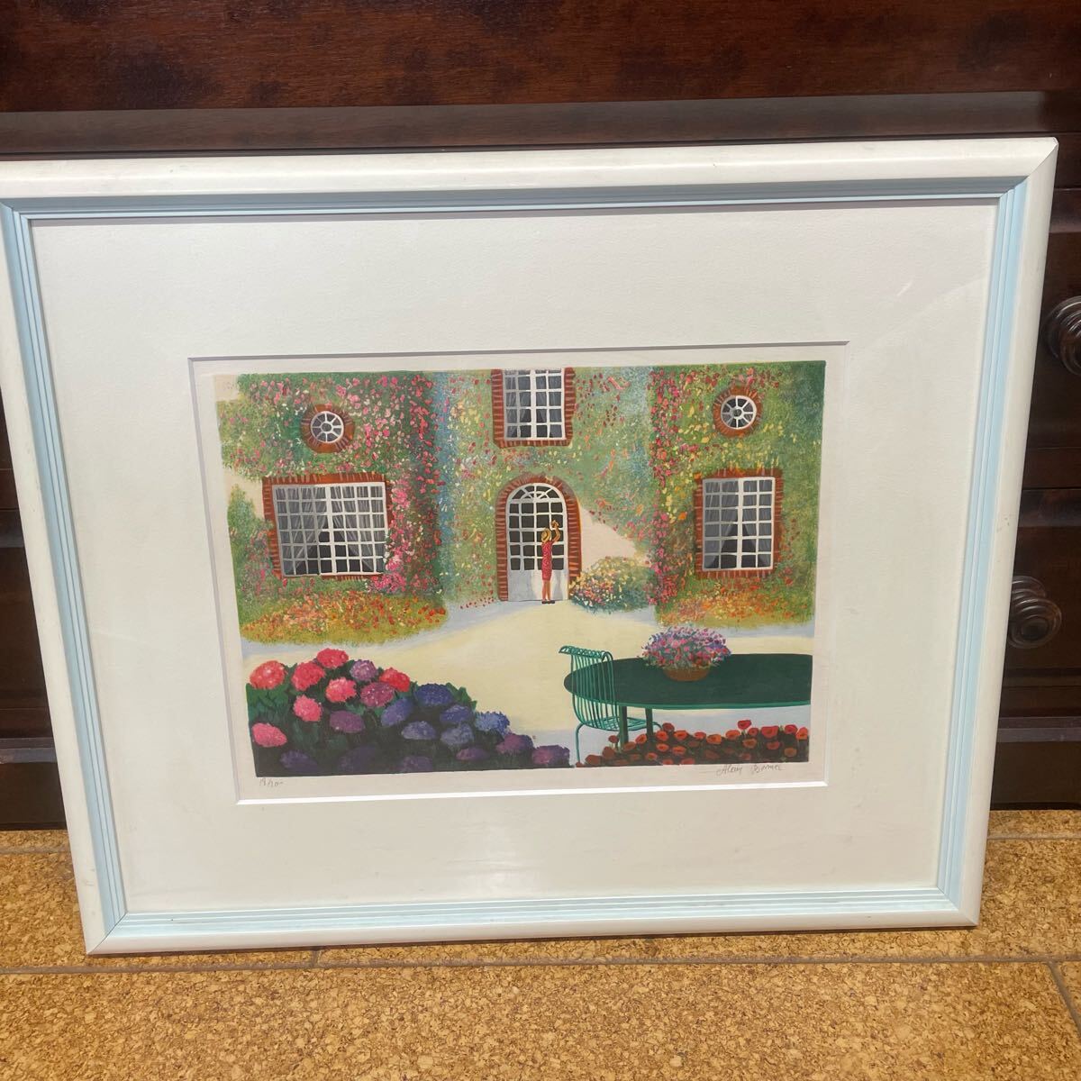 ボネック兄弟 リトグラフ版画 シルクスクリーン 絵画 美術品 ボネック兄弟 リトグラフ版画 シルクスクリーン 絵画 美術品