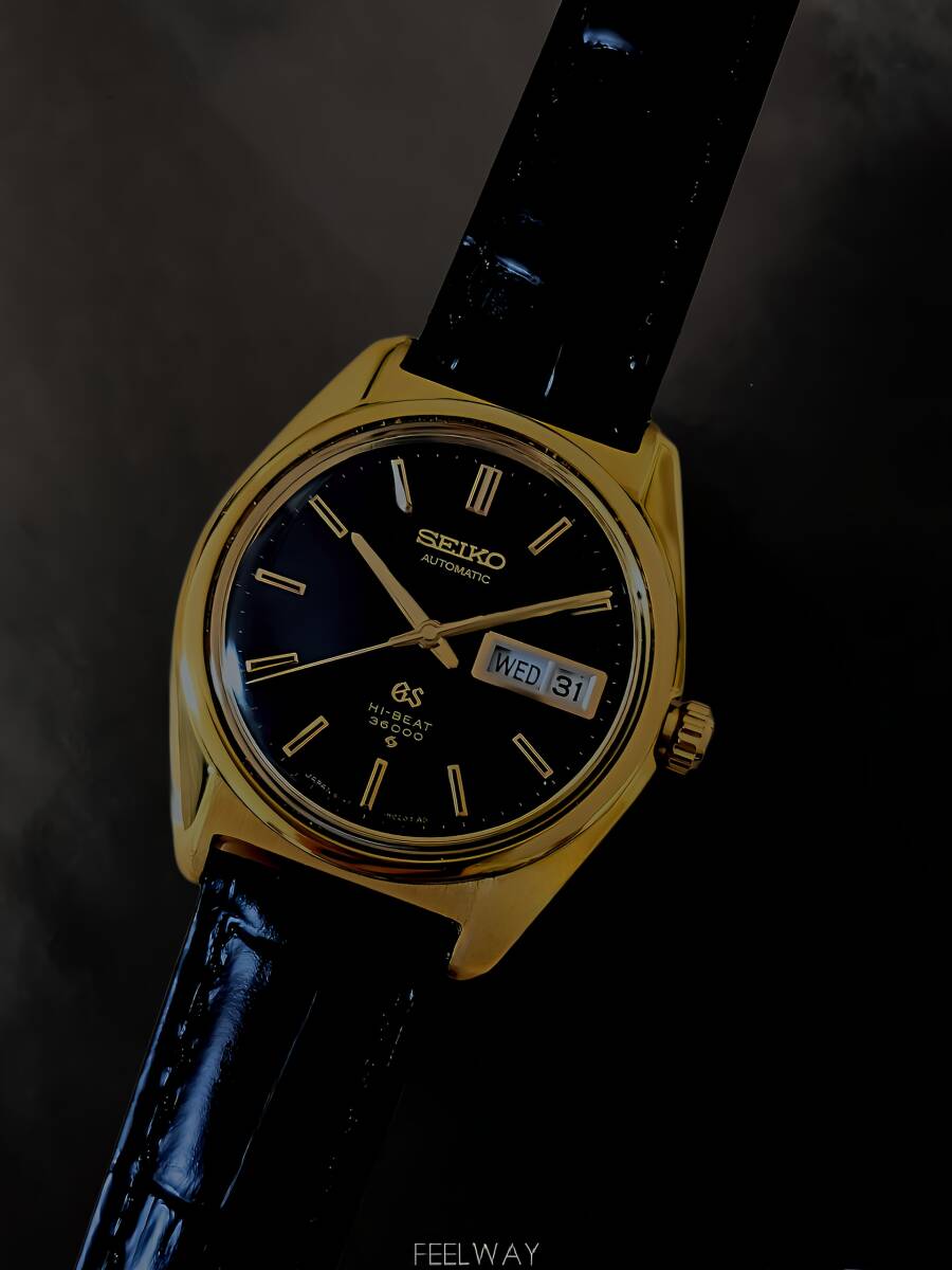 グランドセイコー GRAND SEIKO 自動巻きBlack文字盤☆メンズ グランドセイコー GRAND SEIKO 自動巻きBlack文字盤☆メンズ