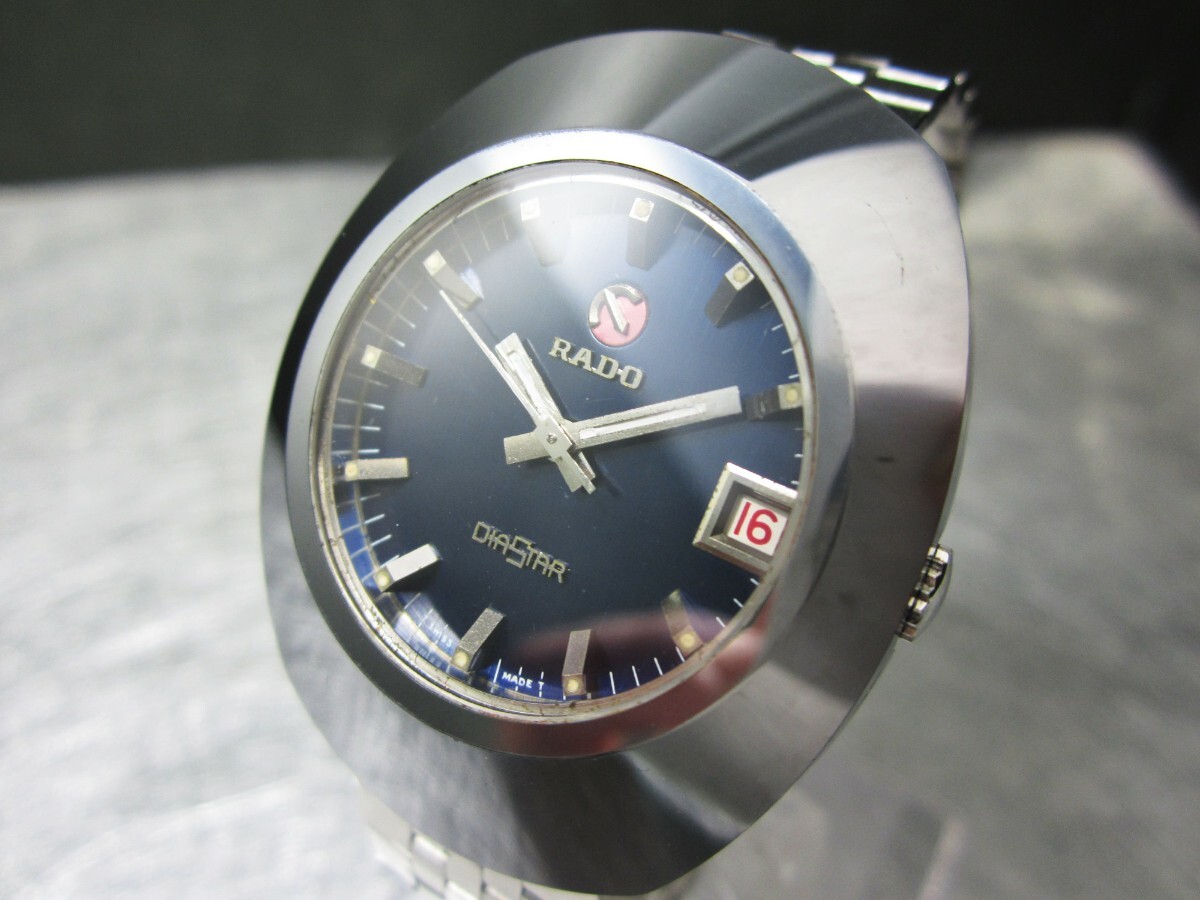 極上品 ガラス無傷 メンテナンス済み RADO ラドー ダイヤスター 極上品 ガラス無傷 メンテナンス済み RADO ラドー ダイヤスター