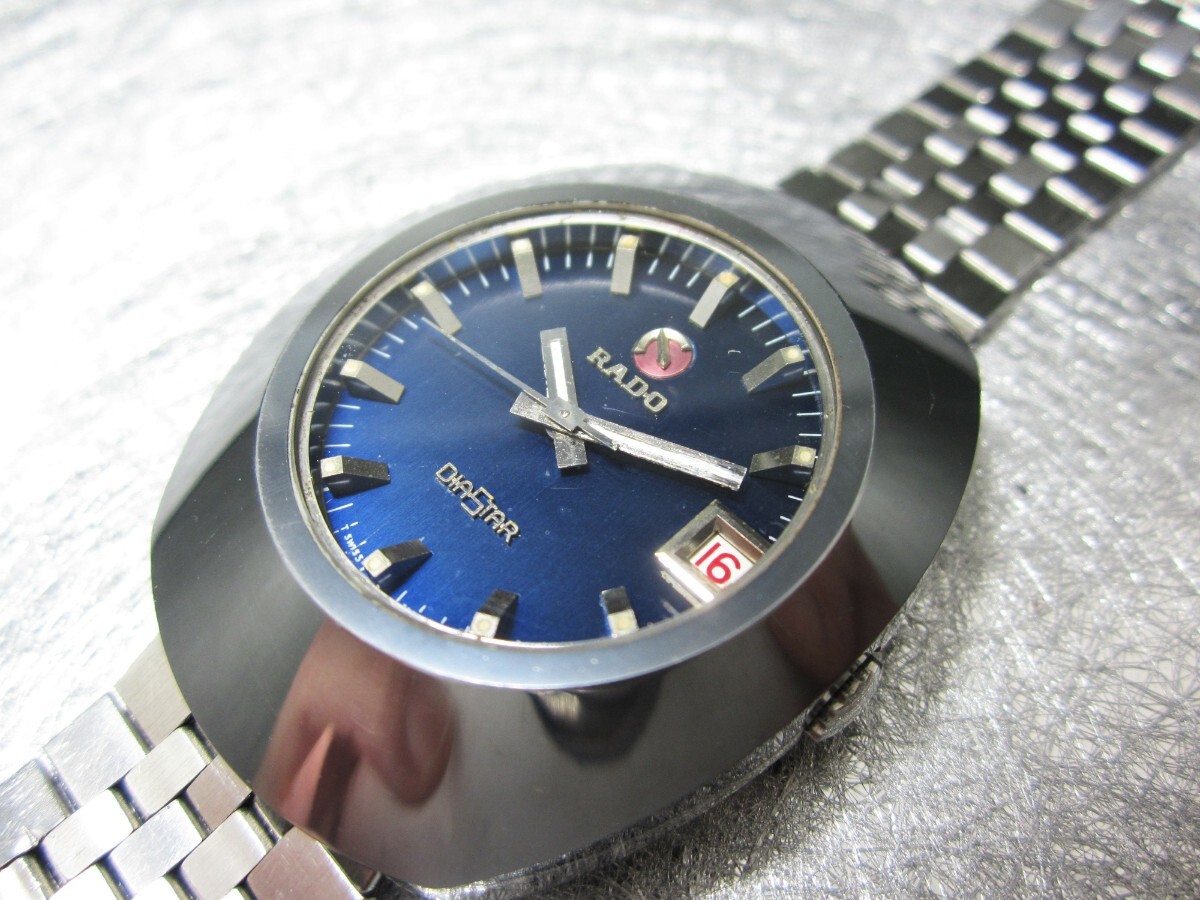極上品 ガラス無傷 メンテナンス済み RADO ラドー ダイヤスター 極上品 ガラス無傷 メンテナンス済み RADO ラドー ダイヤスター
