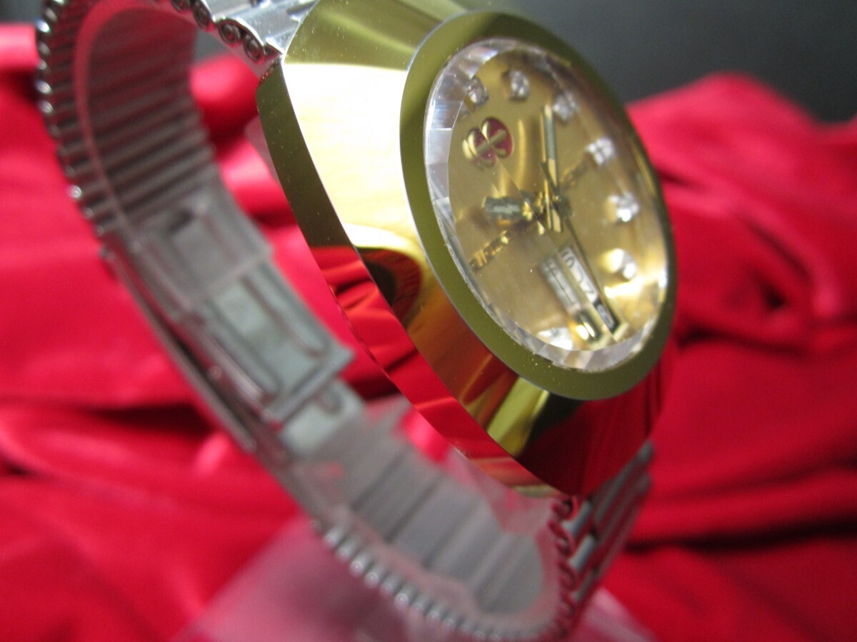 美品 カットガラス綺麗 ラドー RADO ダイヤスター 自動巻き 美品 カットガラス綺麗 ラドー RADO ダイヤスター 自動巻き