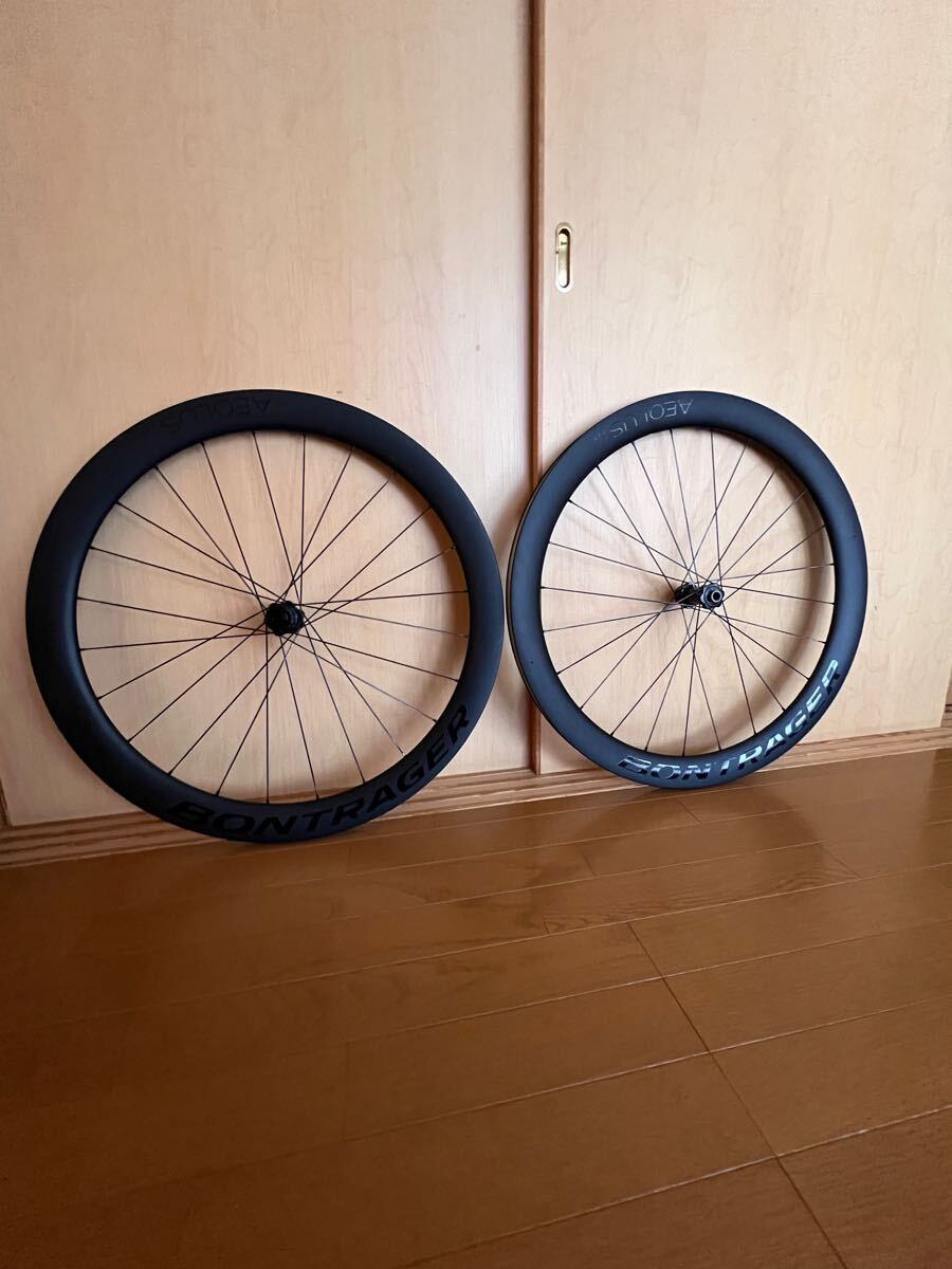 Bontrager Aeolus Pro 51 TLRカーボンホイール前後セット シマノ Bontrager Aeolus Pro 51 TLRカーボンホイール前後セット シマノ