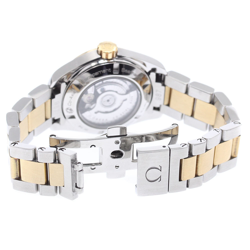 オメガ OMEGA 231.20.30.20.55.001 シーマスター アクアテラ 11Pダイヤ 自動(dòng)巻き レディース 良品 保証書付き_869078