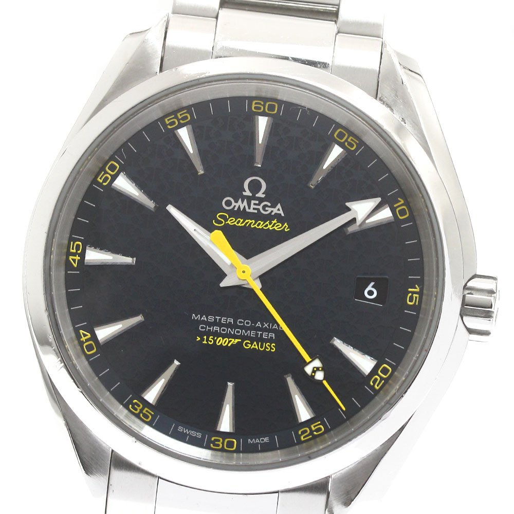 オメガ OMEGA 231.10.42.21.03.004 シーマスター アクアテラ ジェームズ?ボンド007 リミテッド 自動巻き メンズ 箱?保証書付き_877233
