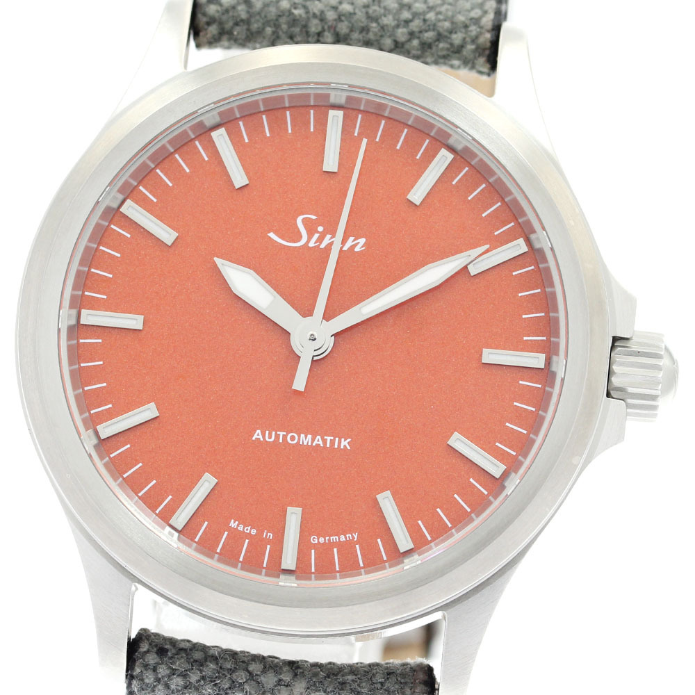 ジン Sinn 556.CR 556カーネリアンレッド 世界限定400本 自動巻き メンズ 美品 箱?保証書付き_880840