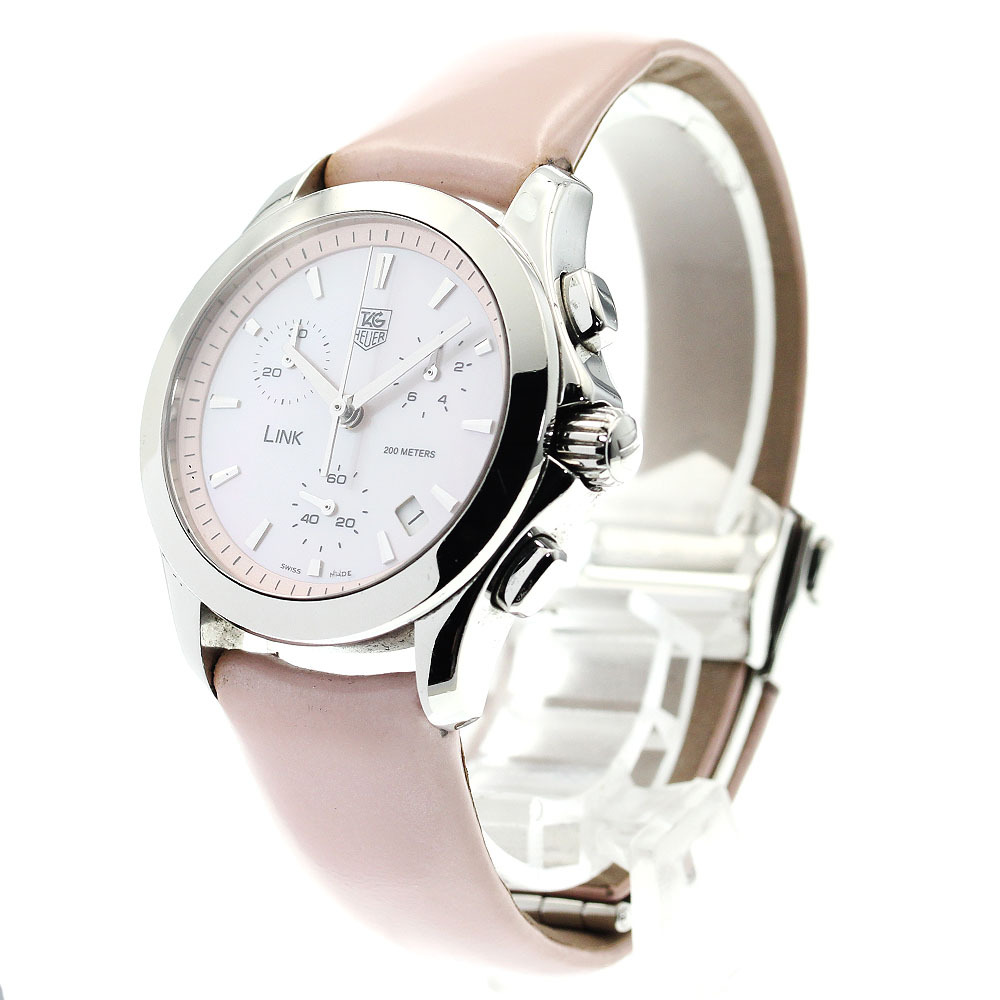 タグホイヤー TAG HEUER CJF1311 リンク クロノグラフ クォーツ レディース _880990